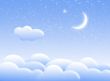 Clouds in the night