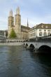 Zurich city. Zurich Cathedral.