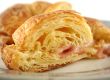 Melted Cheese And Ham Croissant