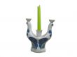 An old white candelabrum