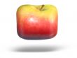Yellow and red color apple