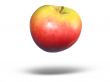 Yellow and red color apple