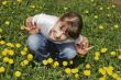 Girl on the meadow