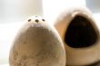Ceramic salt and pepper shakers suite