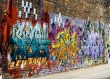 Graffiti-painted wall