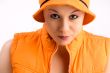 My orange body warmer