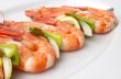 large shrimps with vegeables