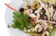 shrimp and mussel salad