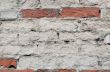 The old shabby brick wall