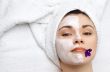 beauty salon series: facial mask