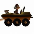 Fun Car with Toon Squirrel