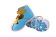 Baby`s summer leather boots.