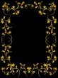 Floral frame.