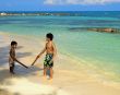 Boys on the beach