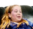 Girl Watching Television