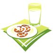 milk and cookies