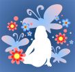 butterflies and girl