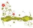 green grunge pattern