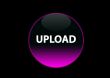 pink neon buttom upload