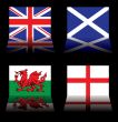 great britain flags