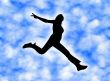 Jumping in the sky