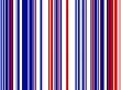 Red White Blue Striped Background