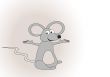 illustration with grey mouse