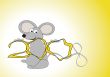 mouse with cheese