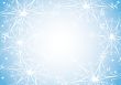  snowflakes on blue background
