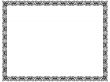 patterned frame 1-1