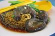 Chinese mushroom noodles