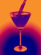 infra martini glass