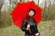 Red umbrella