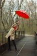 Red umbrella