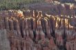 Set of columns from multi-coloured sandstone