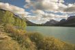 Quiet mountain lake.