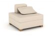 Soft armchair on a white background. 3D image.
