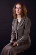businesswoman with gun
