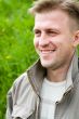 smiling man