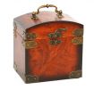 antique wooden trunk