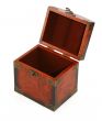open antique wooden trunk #2
