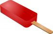 Cherry popsicle