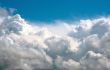 Panorama of deep clouds