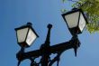 Two street lanterns