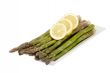 Asparagus with lemon slices