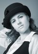 young woman in bonnet