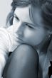 serious woman portrait