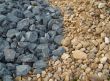 gray and yellow stones