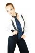 Girl in male costume