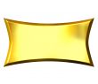 3D Golden Banner